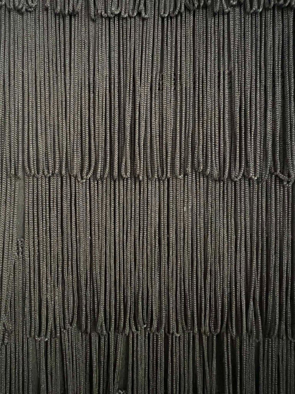 Fun Flirty Tiered Fringe Mini Dress Small - Picture 3 of 8